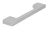 Afbeeldingen van Siro Meubelgreep metaal - boorafstand 128/160mm/L 185mm/H 30mm/B 13mm aluminium 
