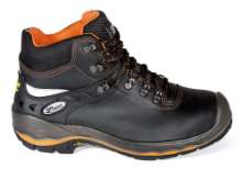 Afbeeldingen van Grisport Schoen 72003L S3 Maat 40 Hoog Zwart/Oranje