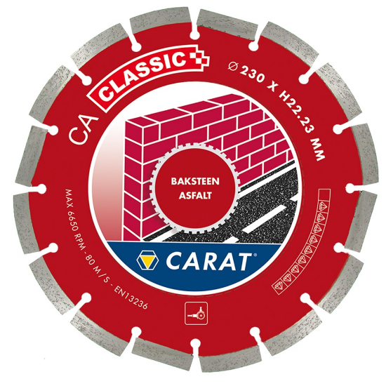 Afbeeldingen van Carat Diamantzaag voor baksteen en asfalt CA Classic