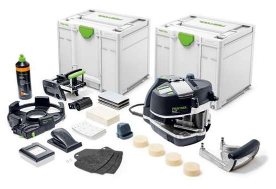 Afbeeldingen van Festool kantenlijmer KA 65-Set - 100-210° - inclusief geleidetafel en kantverwerkingsset in Systainer