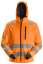 Afbeeldingen van Snickers hoodie 8039-9500 maat XS  High Visibility Oranje