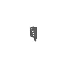 Afbeeldingen van Hettich Achterwandverbinder ArciTech 94 mm, antraciet, links