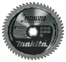 Afbeeldingen van Makita zaagblad Efficut - Ø165x20mm 54T -3° - geschikt voor aluminium