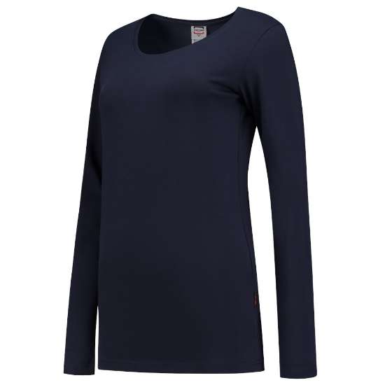 Afbeeldingen van Tricorp T-shirt lange mouw 101010 - maat 4XL - marineblauw 
