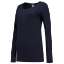 Afbeeldingen van Tricorp T-Shirt lange mouw dames 101010 Navy 2XL