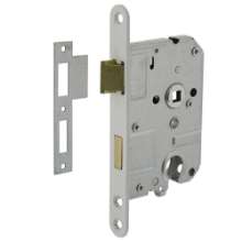 Afbeeldingen van INTERSTEEL Woningbouw cilinder dag- en nachtslot wit 55 mm 9540
