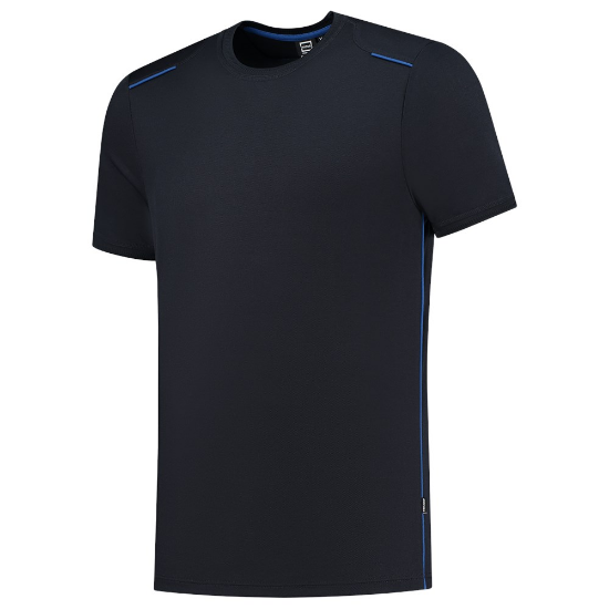Afbeeldingen van Tricorp t-shirt Accent - maat 5XL - navy/royalblue  