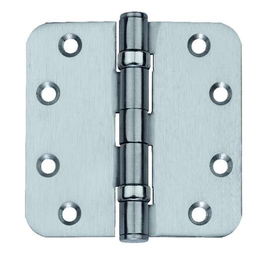 Afbeeldingen van BSW Kogellagerscharnier RD BB 802 STD - 89x89 afgerond - RVS 