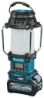 Afbeeldingen van Makita camping lamp met radio MR009GZ - XGT 40V Max - Zonder accu's en lader in doos