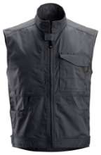 Afbeeldingen van Snickers bodywarmer 4373-5800 maat XS staal grijs