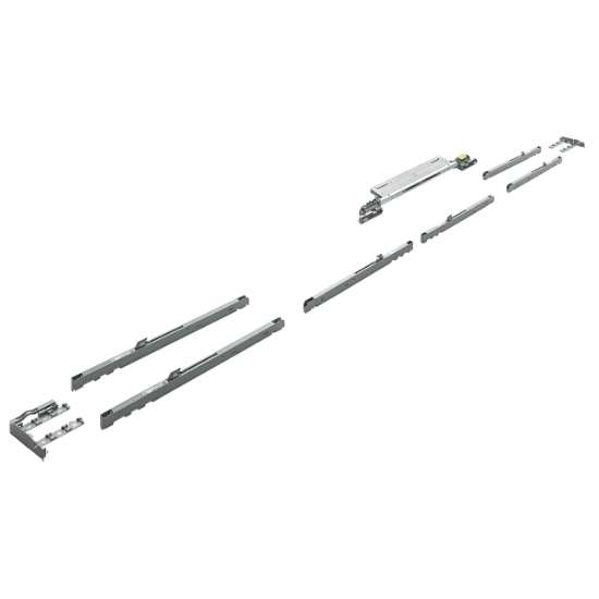Afbeeldingen van Hettich TopLine XL, Set demping Silent System, 80 kg, 3-deurs