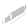 Afbeeldingen van GB eierkistsluiting type C - vlak 130x30mm - elektrolitisch verzinkt