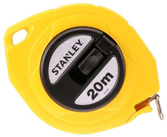 Afbeeldingen van Stanley landmeter - breedte 9.5mm 20 meter - stalen lint