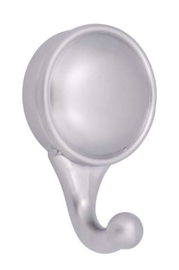 Afbeeldingen van Siro Kapstokhaak metaal - boorafstand 23mm/L 64mm/H 32mm/B 40mm - chroom mat 