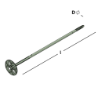 Afbeeldingen van GB Flex-5 plug360 Ø8 Nylon