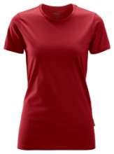 Afbeeldingen van Snickers t-shirt 2516-1600 maat XS chili rood