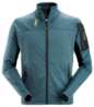 Afbeeldingen van Snickers fleece jas 9438-5104 maat M petrol-zwart