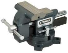 Afbeeldingen van Stanley bankschroef MaxSteel - 85mm klemdiepte klemcapaciteit 100mm - snelspan vaste bekken