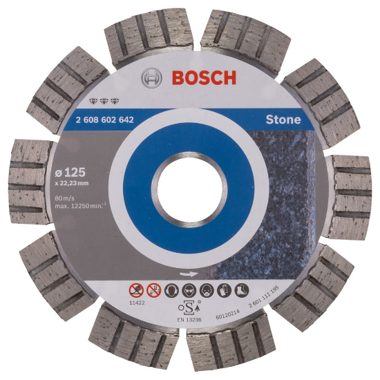 Afbeeldingen van Bosch Diamantdoorslijpschijf Best for Stone