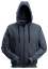 Afbeeldingen van Snickers zip hoodie 2801-9500 maat XL donker blauw