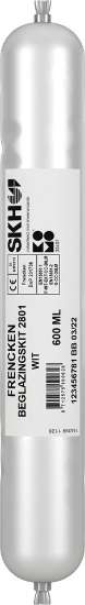 Afbeeldingen van Frencken Beglazingskit 2801 - 600ml - Wit