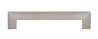 Afbeeldingen van Siro Meubelgreep metaal - boorafstand 160mm/L 168mm/H 36mm/B 10mm RVS effect 