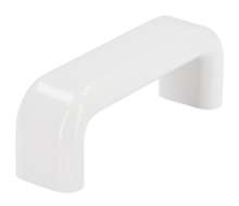 Afbeeldingen van Siro Meubelgreep kunststof - boorafstand 64mm/L 75mm/H 26mm/B 20mm - wit 