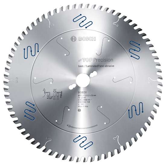 Afbeeldingen van Bosch Cirkelzaagblad Top Precision Best for Laminated Panel Abrasive
