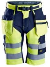 Afbeeldingen van FlexiWork, High-Vis Korte Broek+ met holsterzakken Klasse 1