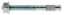 Afbeeldingen van Spit doorsteekanker Fix3 - M10x58/85mm - verzinkt  