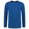 Afbeeldingen van Tricorp T-Shirt lange mouw 60°c wasbaar 101015 Royalblue M