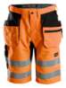 Afbeeldingen van LiteWork, High-Vis Korte Broek+ met Holsterzakken Klasse 1