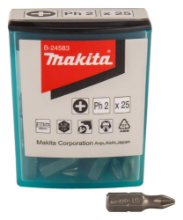 Afbeeldingen van Makita Schroefbit PH2x25mm 25 stuks B-24583