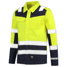 Afbeeldingen van Tricorp werkjas 403015 - maat XS - geel/inkt 