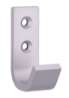 Afbeeldingen van Siro Kapstokhaak metaal - boorafstand 16mm/L 54mm/H 37mm/B 19mm aluminium 