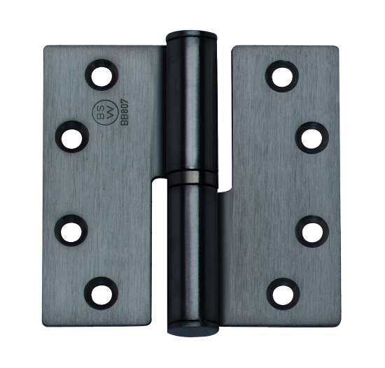 Afbeeldingen van Bsw Kogelpaumelle BB 807 GV - links 89x89 - gegalvaniseerd 