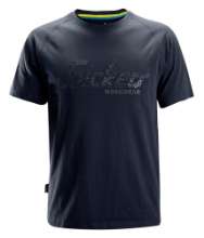 Afbeeldingen van Snickers t-shirt 2580-9500 maat XXXL donker grijs