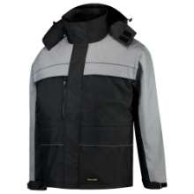 Afbeeldingen van Tricorp parka TJO2000 402003 Zwart/Grijs 7XL