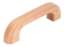 Afbeeldingen van Siro Meubelgreep hout - boorafstand 96mm/L 112mm/H 30mm/B 17mm gelakt beuken 