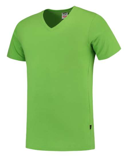 Afbeeldingen van Tricorp t-shirt v-hals TFV160 101005 Lime XS