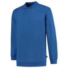 Afbeeldingen van Tricorp polo sweater boord 60°c wasbaar 301016 Royal Blue 5XL