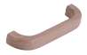 Afbeeldingen van Siro Meubelgreep hout - boorafstand 96mm/L 108mm/H 29mm/B 14mm gelakt beuken 