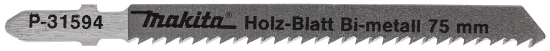 Afbeeldingen van Makita Decoupeerzgb Hout 75Mm T101Bf P-31594