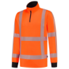 Afbeeldingen van Tricorp zip sweater RWS Revisible - maat 4XL - fluor oranje 