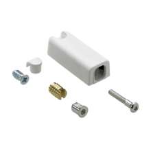 Afbeeldingen van Hettich WingLine S, Mechanische sluiting voor Push to move, wit