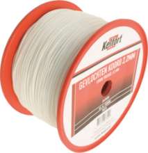 Afbeeldingen van Kelfort Koord - 4mm - wit nylon gevlochten 