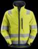 Afbeeldingen van Snickers Allround softshell klasse 3 1230-6695, Maat XS, high-visibillity geel/donker blauw