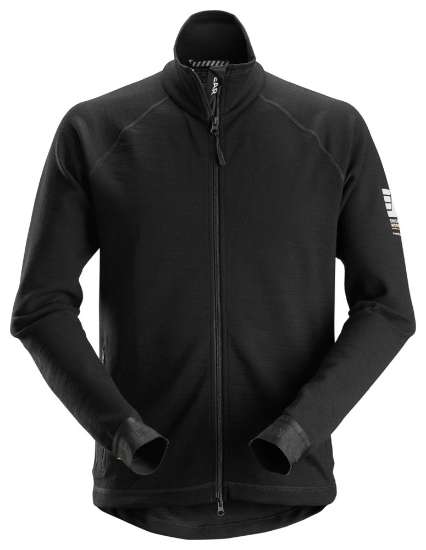 Afbeeldingen van Snickers Workwear AllroundWork, Tussenlaag Jack van wol met volledige rits 8019