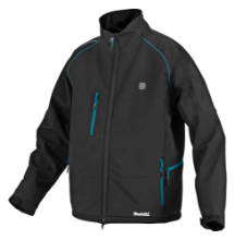 Afbeeldingen van Makita verwarmde jas CJ105DA1XL - maat XL - inclusief 2.Ah accu, lader en jasadapter