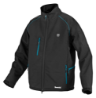 Afbeeldingen van Makita verwarmde jas CJ105DA1XL - maat XL - inclusief 2.Ah accu, lader en jasadapter